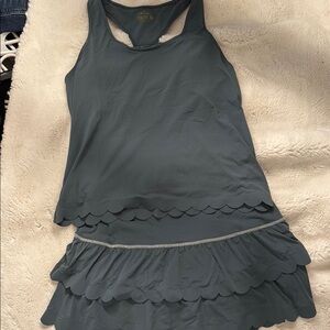 Lilly Pulitzer Dark Teal Skirt Set